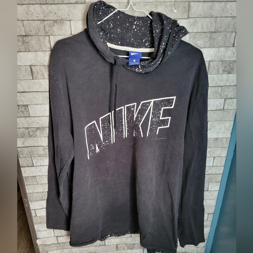 Nike Men's Hoodie Long‎ Sleeve Tshirt feel sweatshirt  Size Large